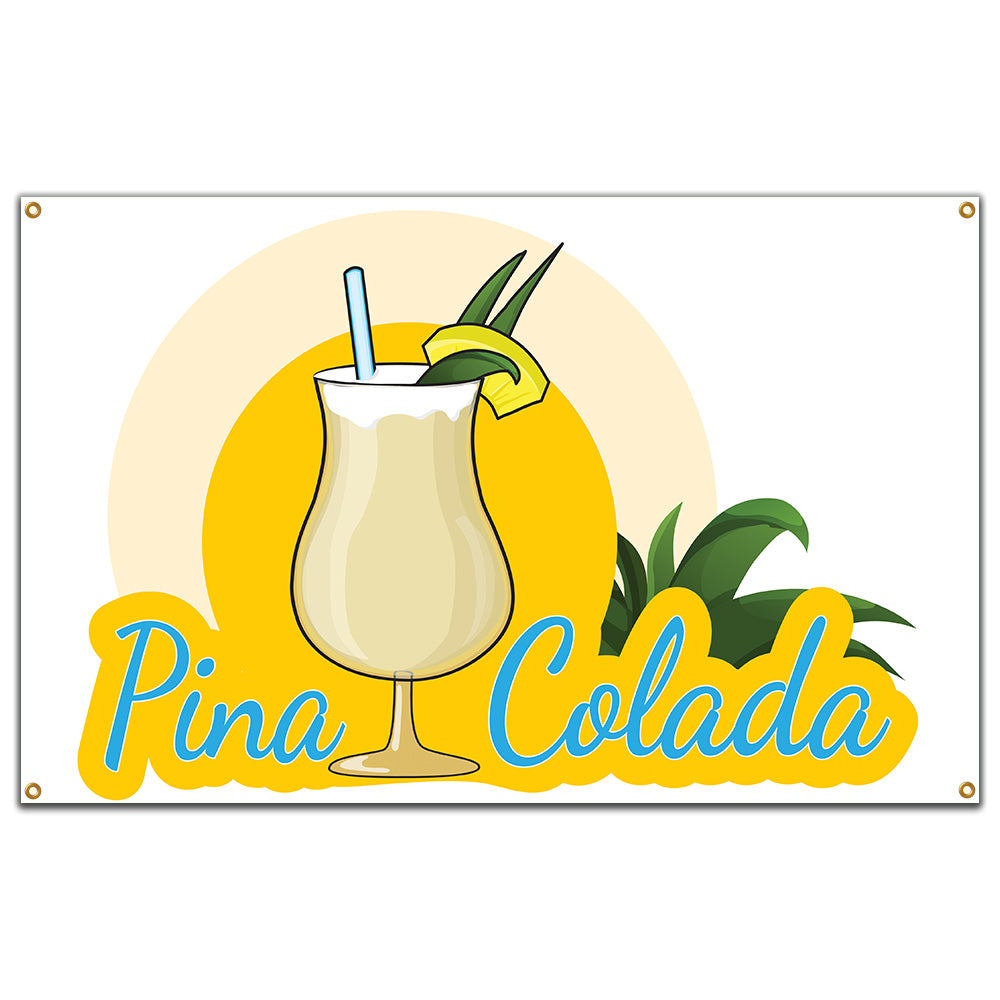 Pina Colada Banner