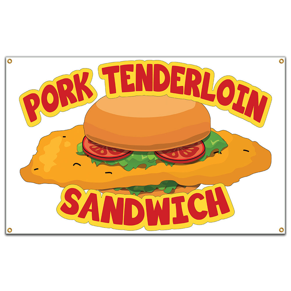 Pork Tenderloin Sandwich Banner