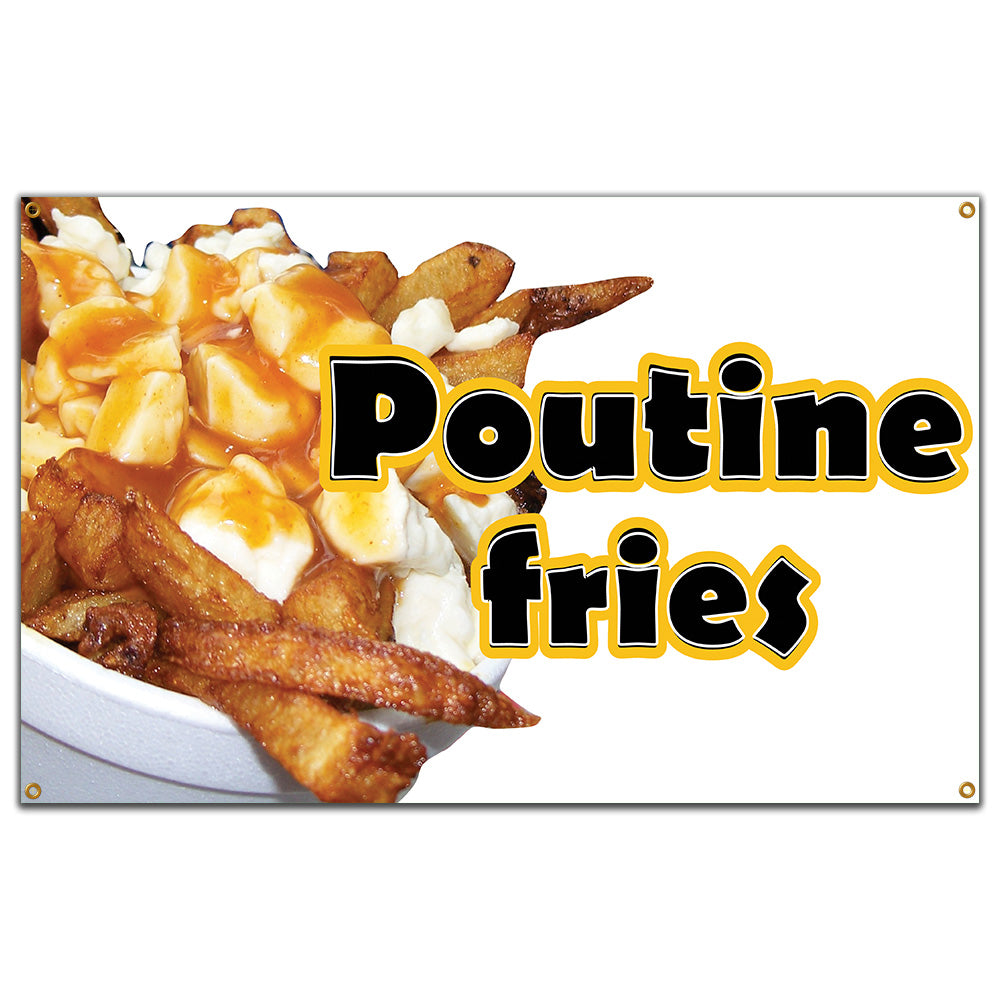 Poutine Fries Banner