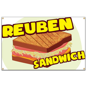 Reuben Sandwich Banner
