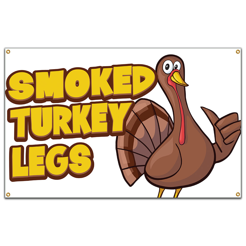 Smoked Turkey Legs Banner