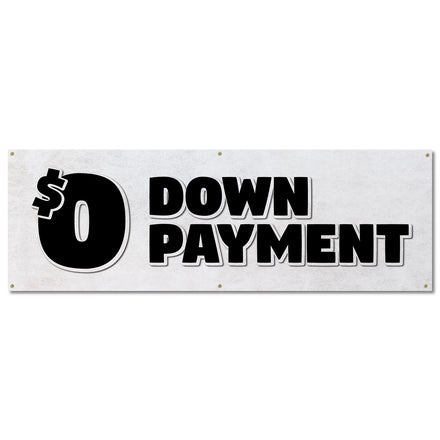 $0 Down Payment Banner