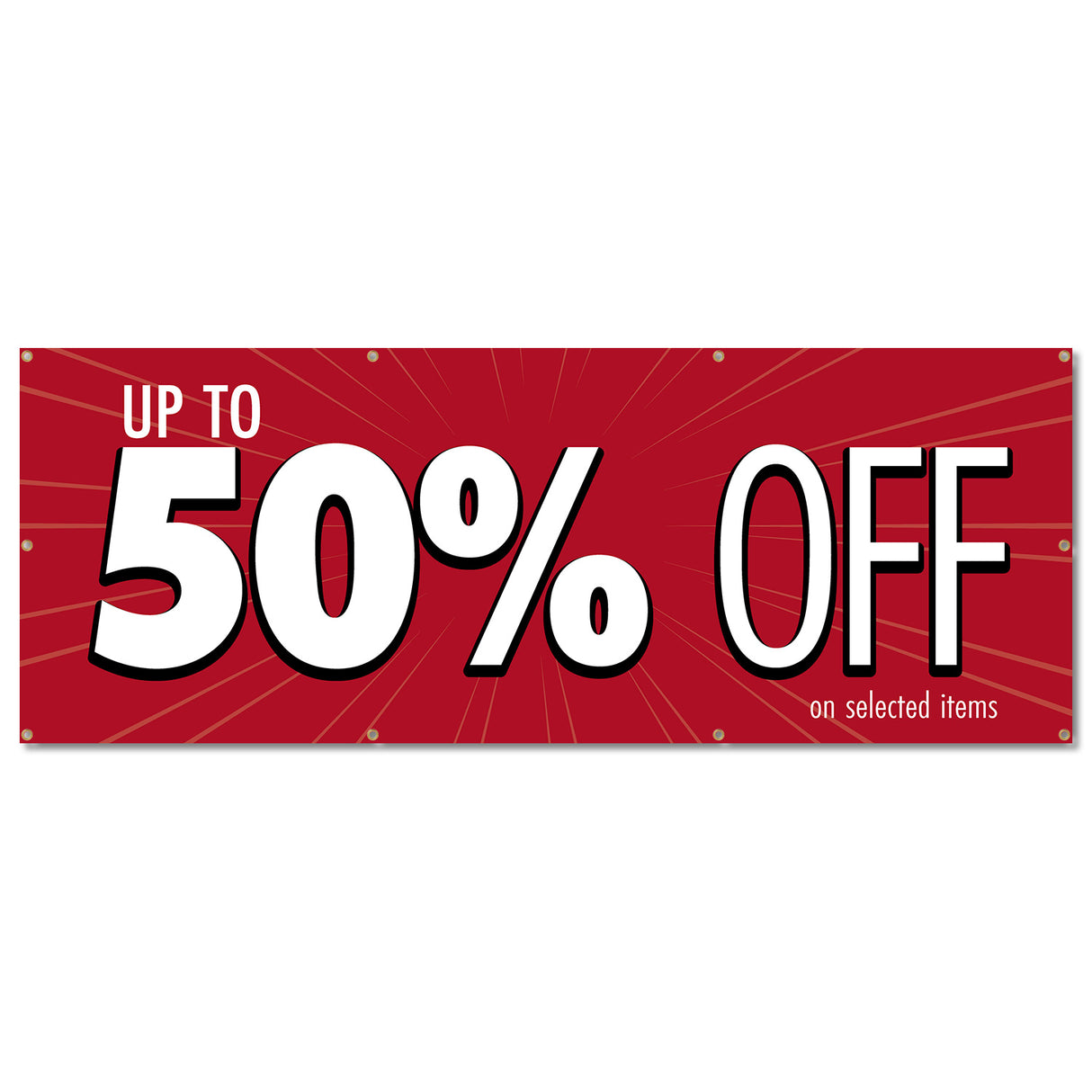50% Off Banner