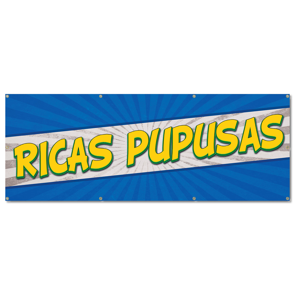 Ricas Pupusas Banner