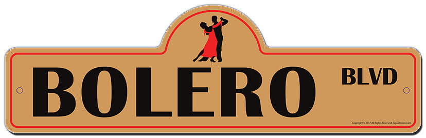 Bolero Street Sign