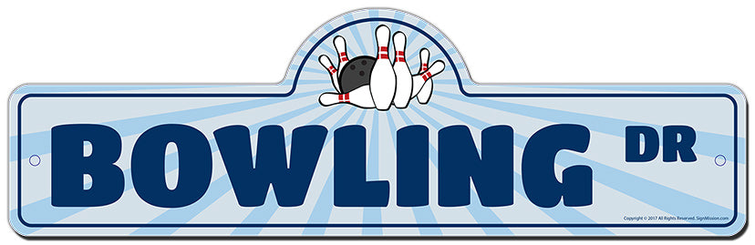 Bowling Street Sign