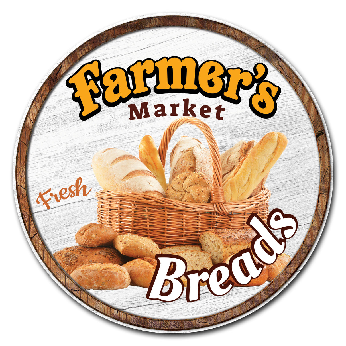 Farmer's Market Breads Circle