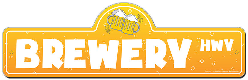 Brewery Street Sign