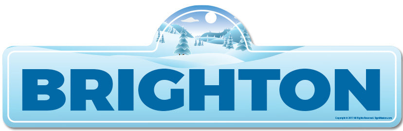 Brighton Street Sign