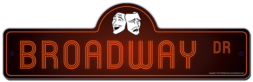 Broadway Street Sign