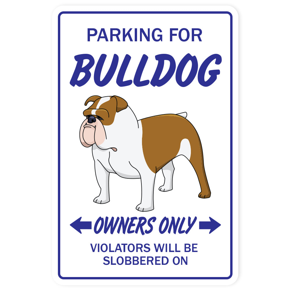Bulldog Vinyl Decal Sticker