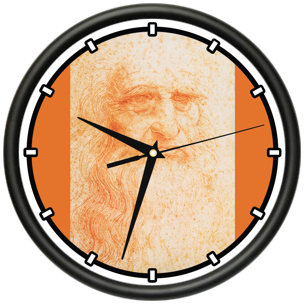 Red Chalk Man Portrait