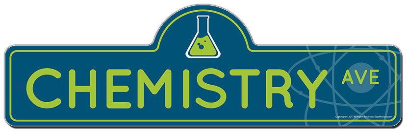 Chemistry Street Sign
