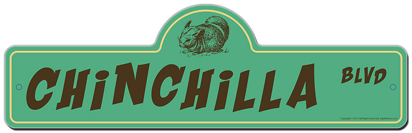 Chinchilla Street Sign