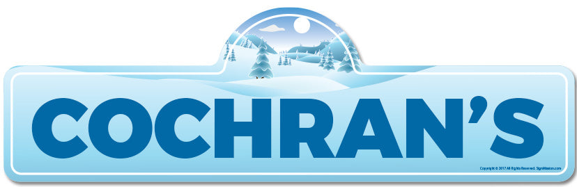 Cochran's Street Sign