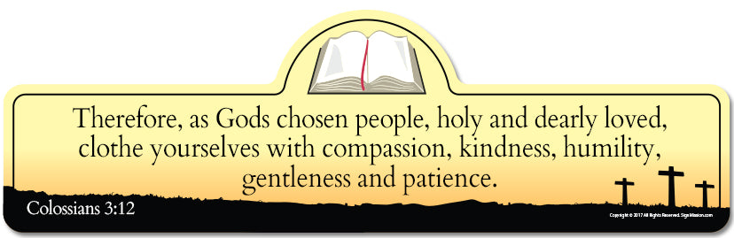 Colossians 3.12Y
