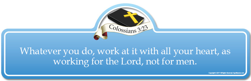 Colossians 3.23B
