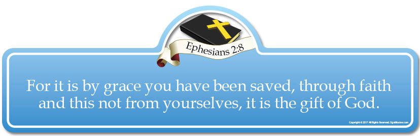 Ephesians 2.8B