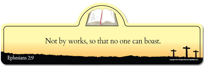 Ephesians 2.9Y