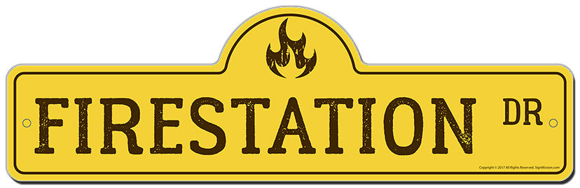 Firestation Street Sign