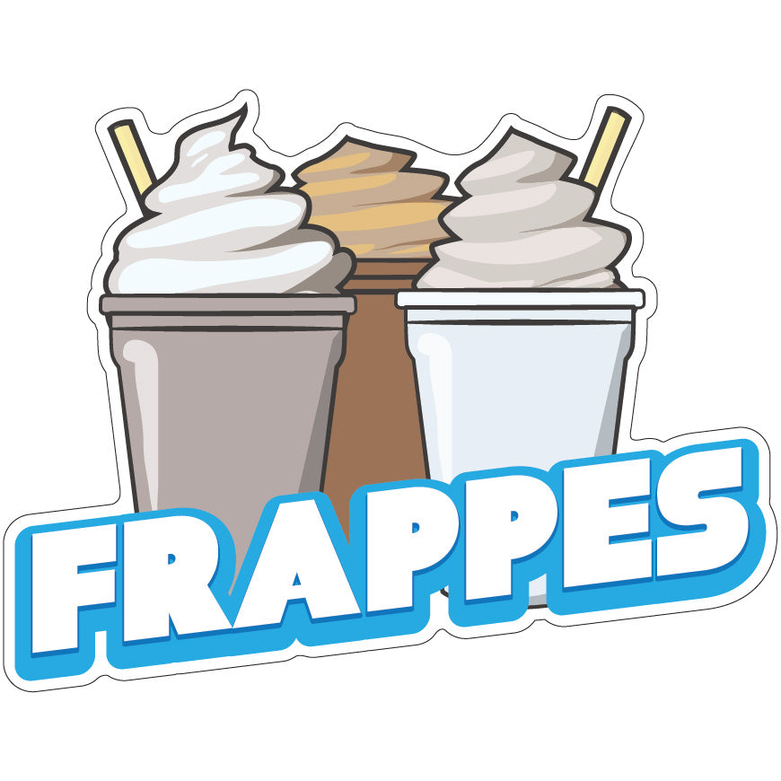 Frappes Die-Cut Decal