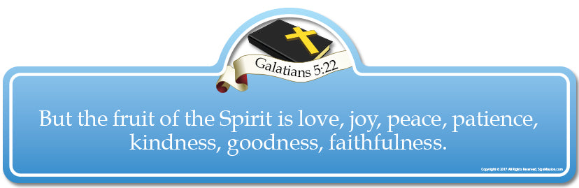 Galatians 5.22B