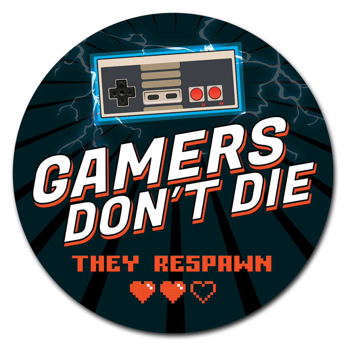 Gamers Don't Die Nes Circle
