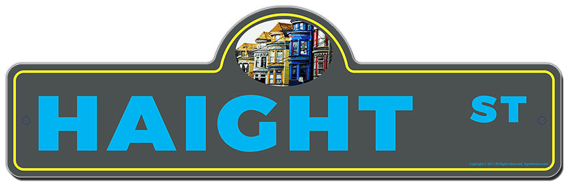 Haight Street Sign