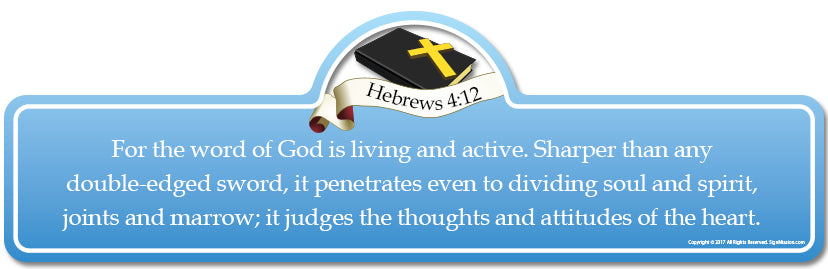 Hebrews 4.12B