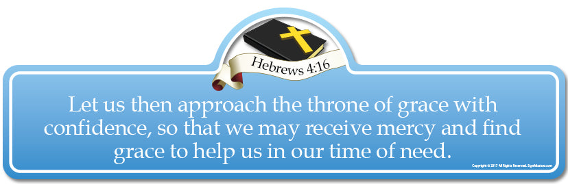 Hebrews 4.16B