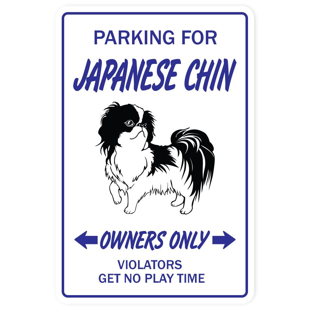 JAPANESE CHIN Sign