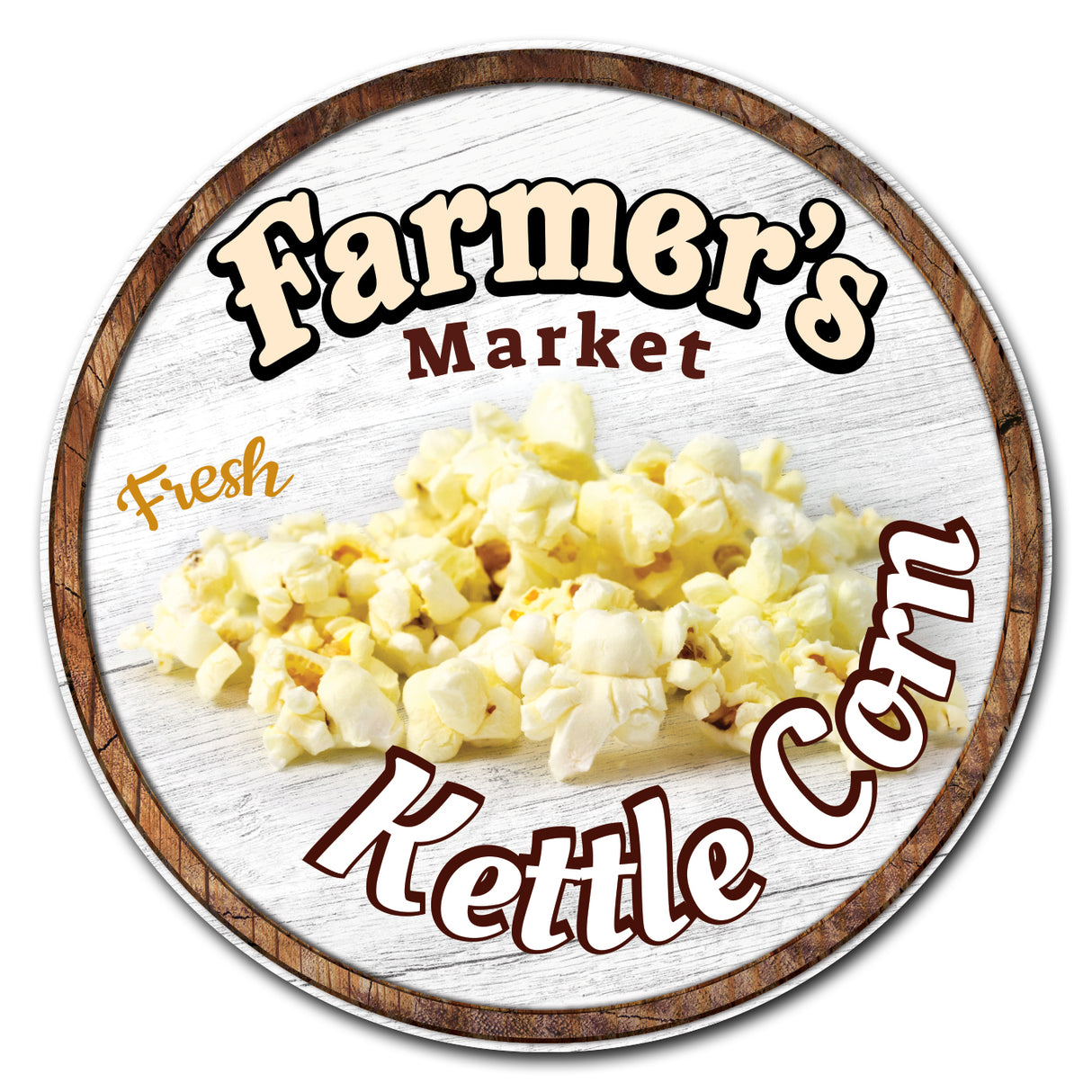 Farmer's Market Kettle Corn Circle