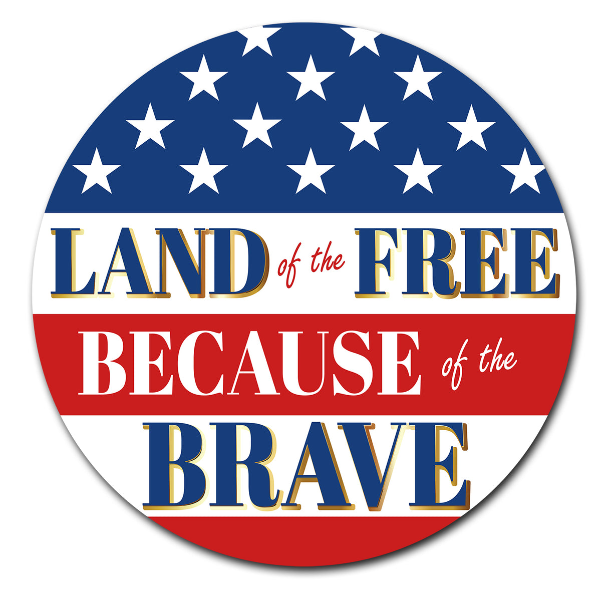 Land Of The Free Circle