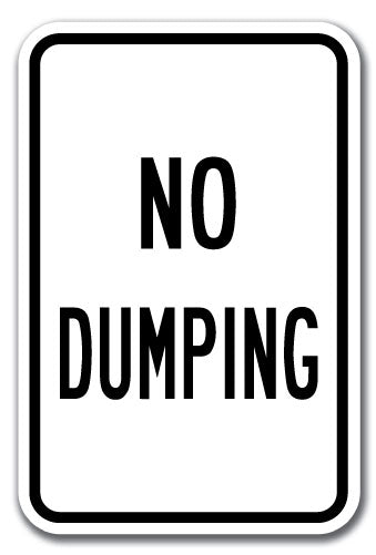 No Dumping 1