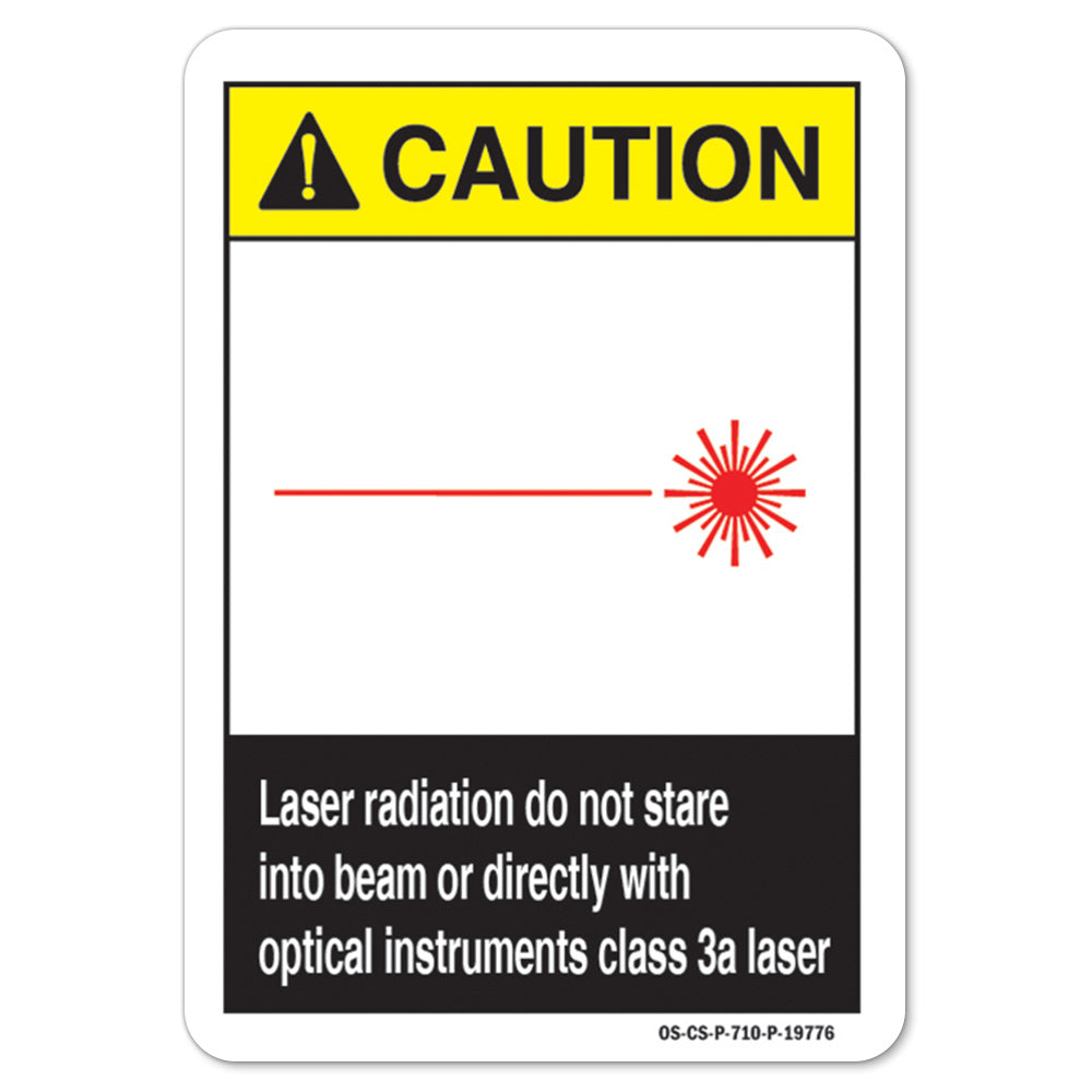 Laser Radiation Do Not Stare Into Beam