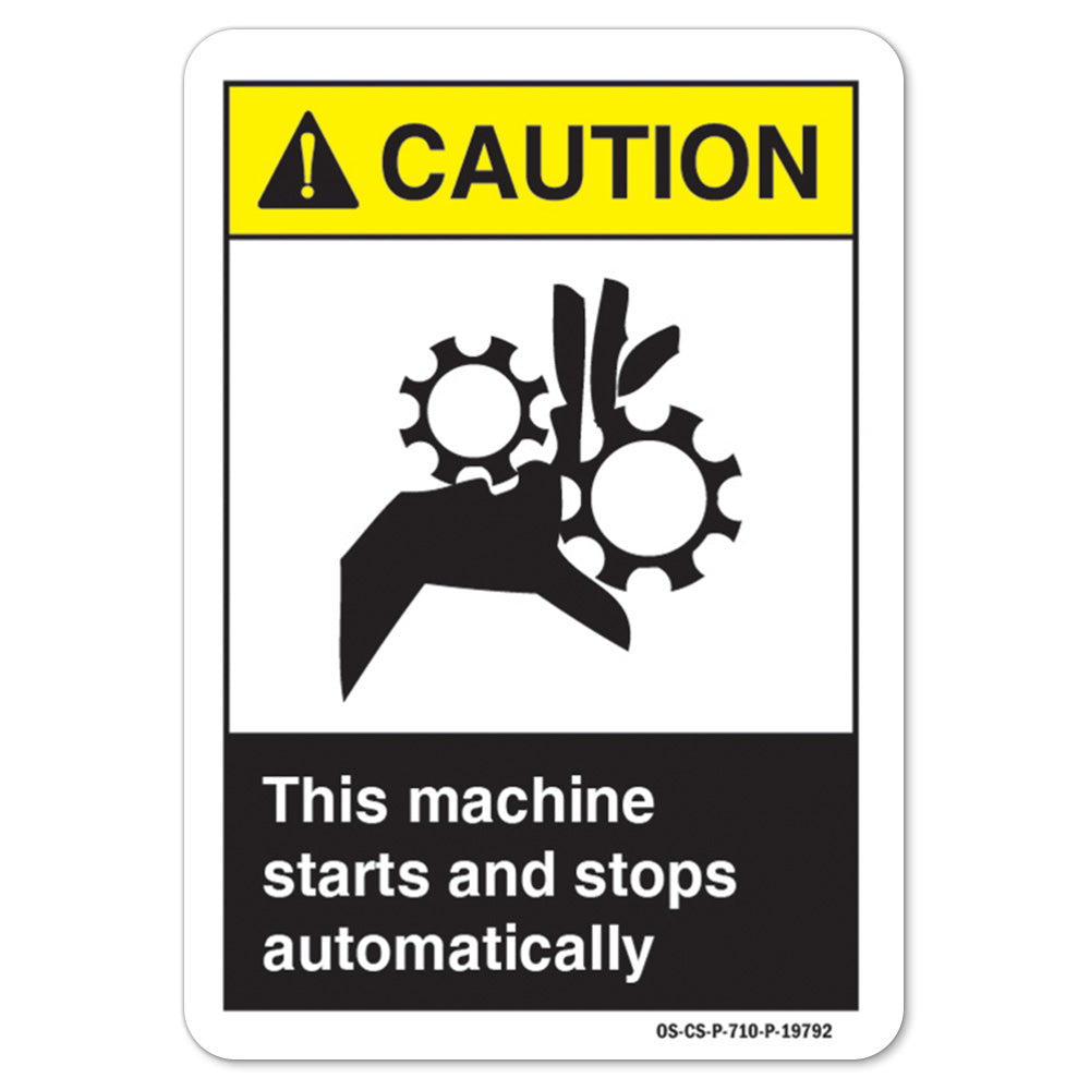 This Machine Starts And Stops Automatically