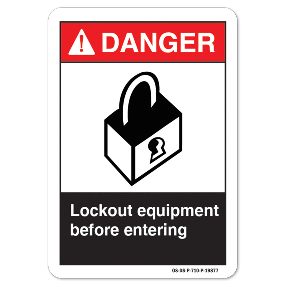 Lockout Equipment Before Entering