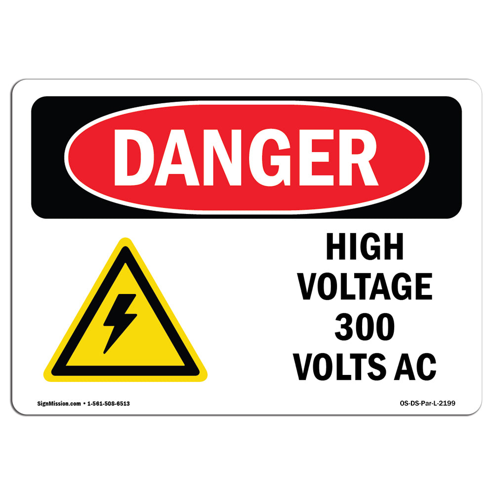 High Voltage 300 Volts AC