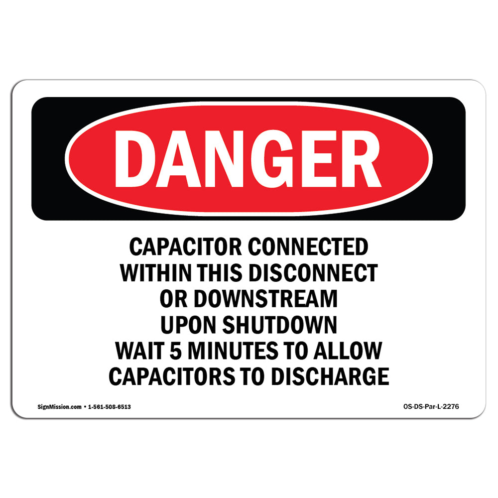 Capacitor Connected Within This Disconnect