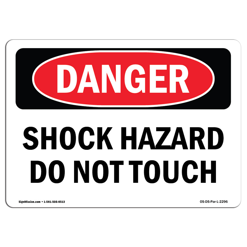 Shock Hazard Do Not Touch