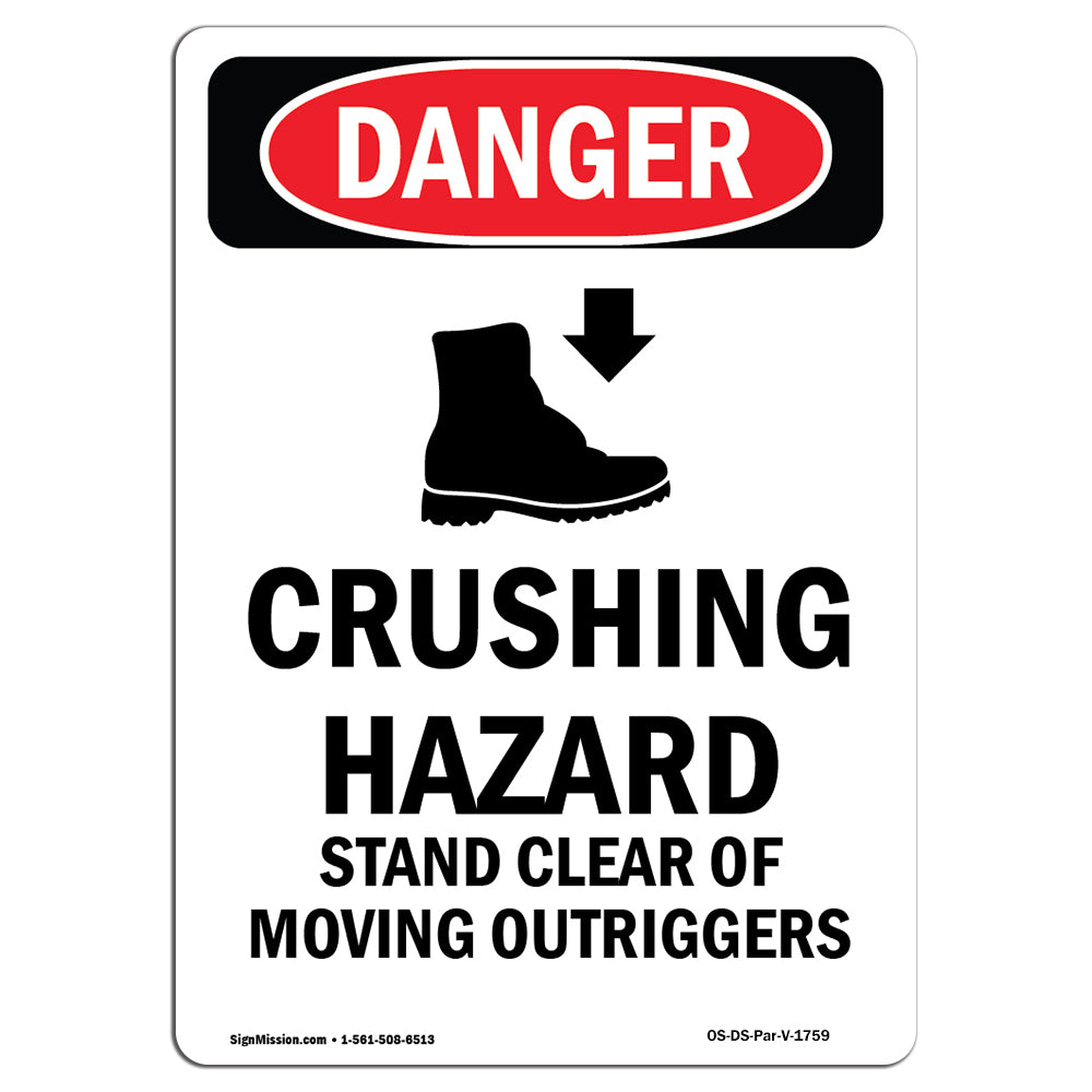 Crushing Hazard Stand