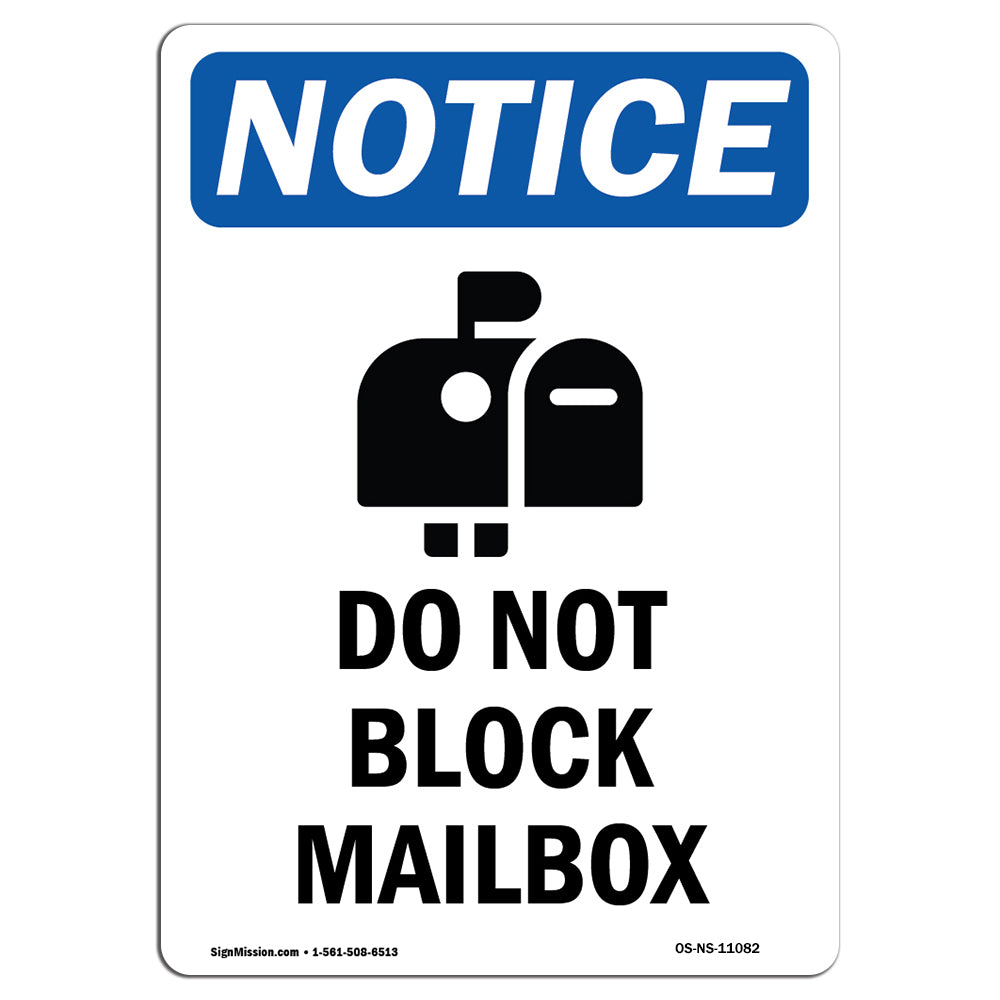 Do Not Block Mailbox