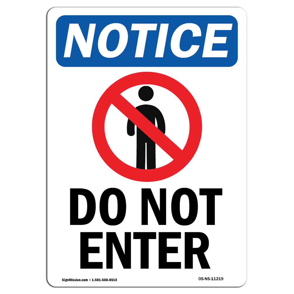 Do Not Enter