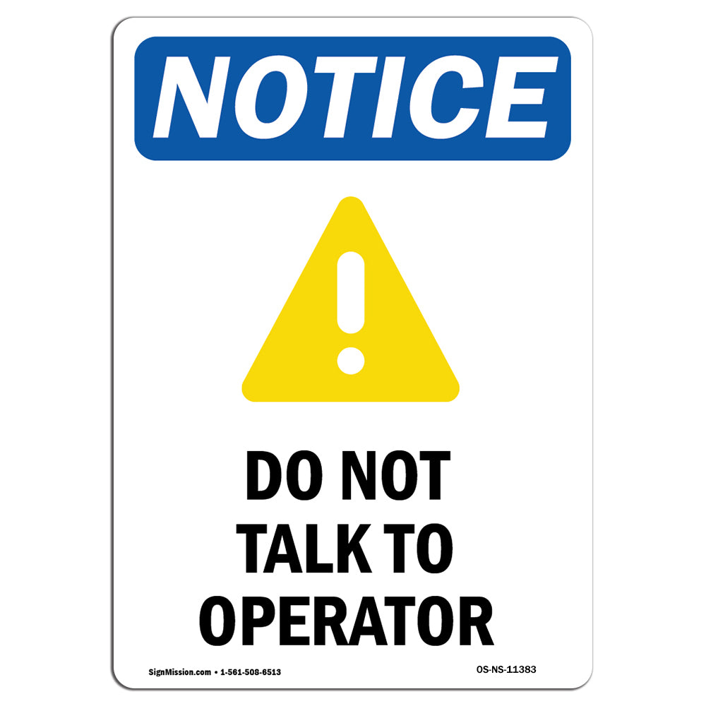 Do Not Talk To Operator