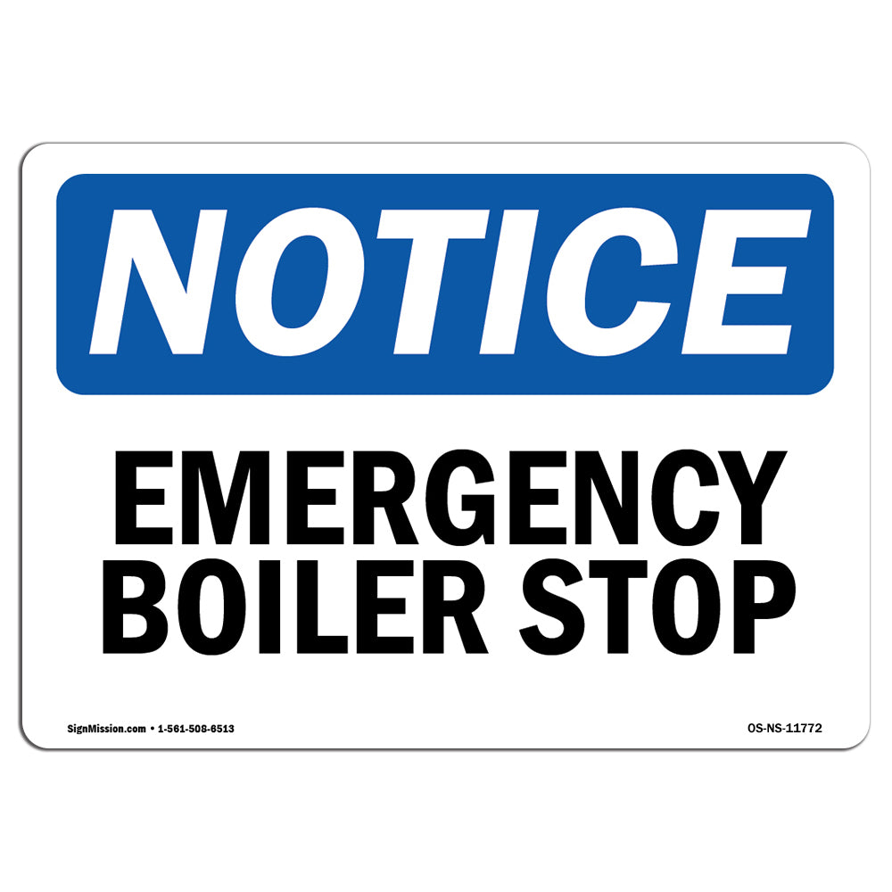 Emergency Boiler Stop