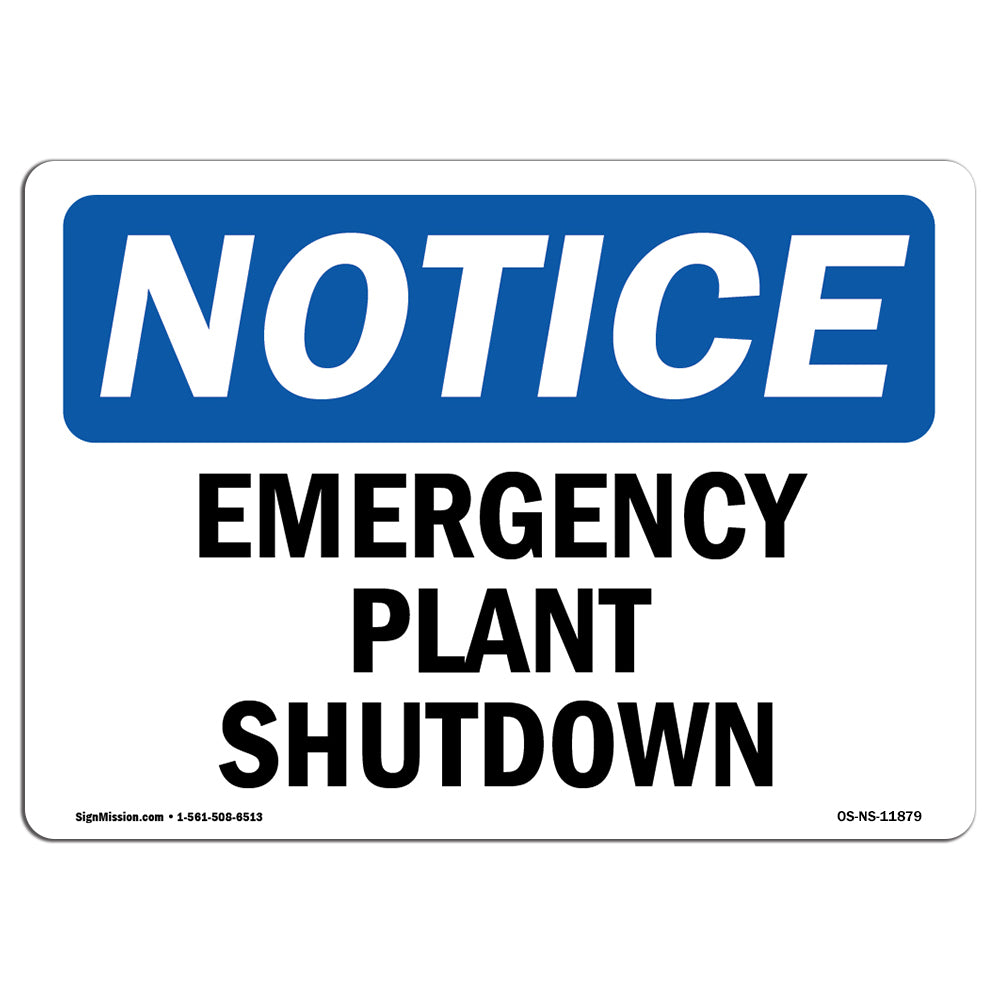 Emergency Plant Shutdown