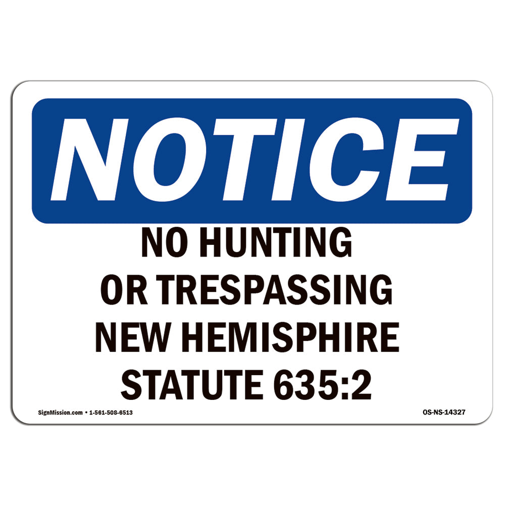 New Hampshire No Hunting Or Trespassing