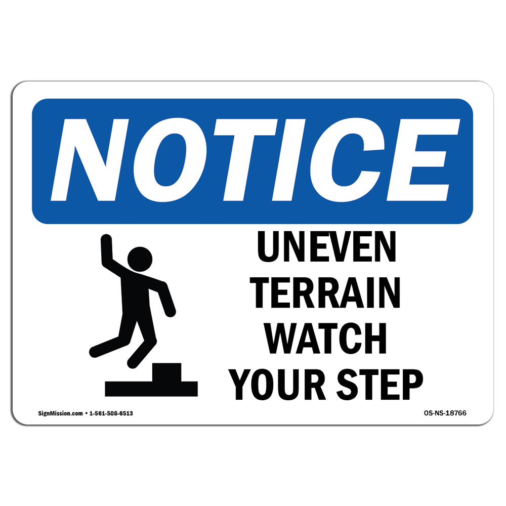 Uneven Terrain Watch Your Step