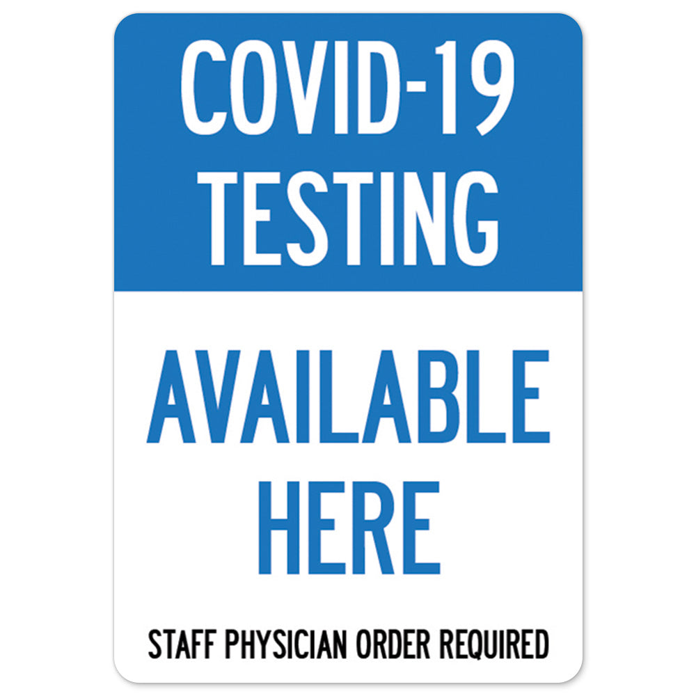 COVID-19 Testing Available Here