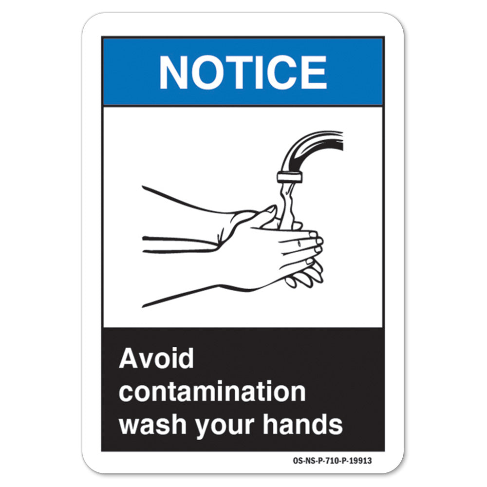 Avoid Contamination Wash Your Hands